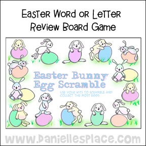 Easter Egg Printable Board Game