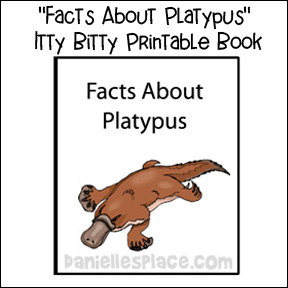 Facts About Platypus Itty Bitty Book