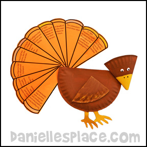 Story of Thanksgiving Turkey Craft