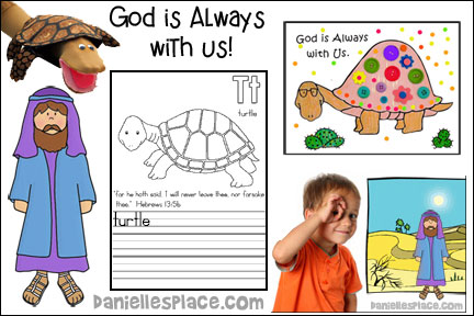 ABC, I Believe Homeschool Lesson - Turtle