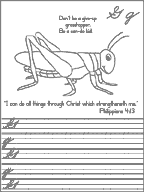 ABC, I Believe - G - Grasshopper