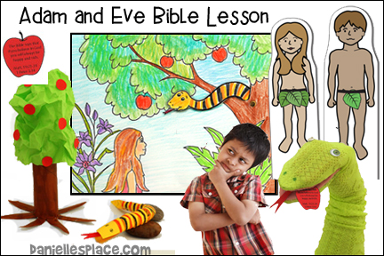 Adam and Eve Bible Lesson for Children