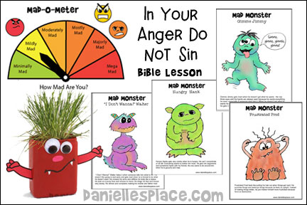 In Your Anger Do Not Sin Bible Lesson