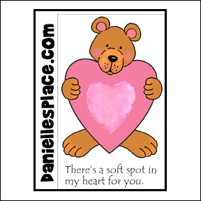 Soft Spot in My Heart Valentine's Day Card