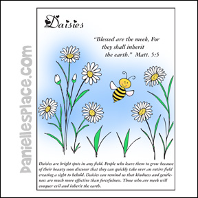 The Beatitudes - Flowers - Blessed are the Meek