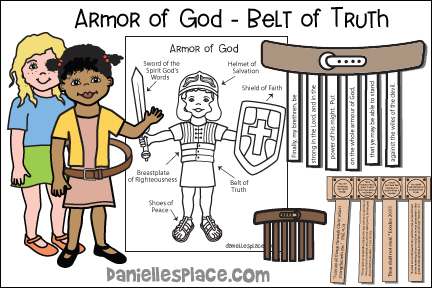 Belt of Truth - Armor of God Bible Lesson for Children
