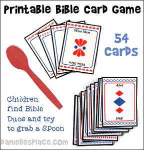 Printable Bible Card Game