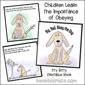 Big, Bad Bluey the Dog Printable Book