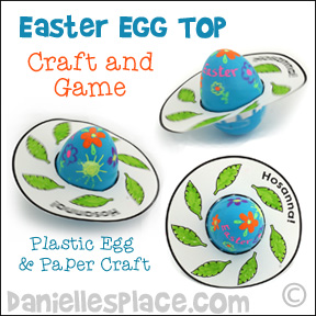Easter Egg Top - Craft and Game