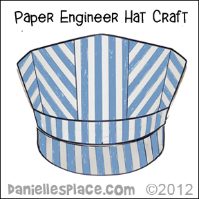 Paper Engineer Hat Craft