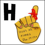 H Bible Crafts