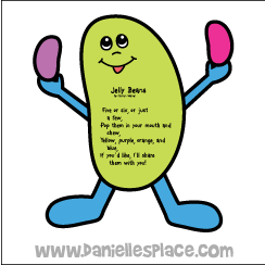 Jelly Bean Man Craft