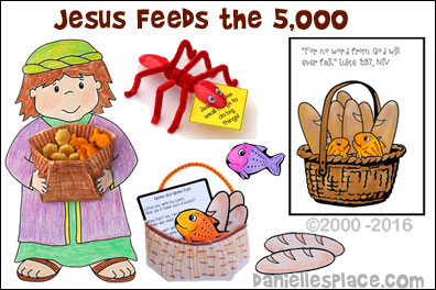 Jesus Feeds the 5,000 Bible Lesson