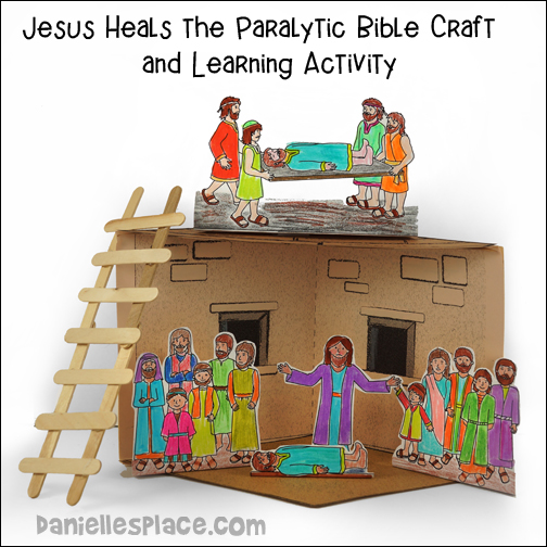 Jesus Heals the Paralytic Display