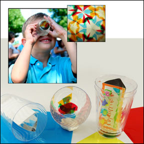 Kaleidoscope Cup Craft
