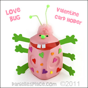 Milk Jug Love Bug Valentine's Day Craft