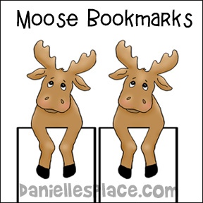Moose Bookmark
