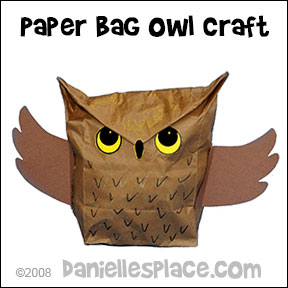 Paper Bag Owl