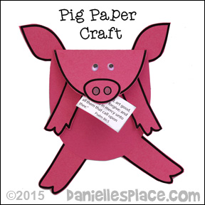 Pig Paper Craft