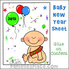 Baby New Year Card