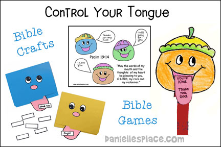 Control Your Tongue Bible Lesson