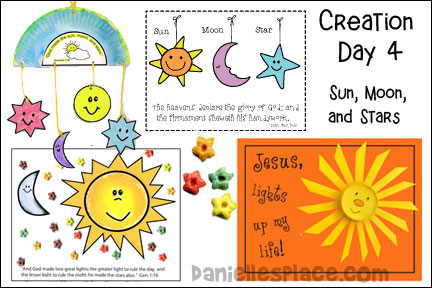 Creation Day 4 - Sun, Moon, and Stars