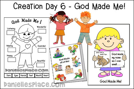 Creation Day 6 - God Made Me!
