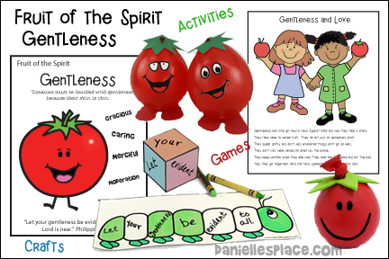 Fruit of the Spirit - Gentleness Bible Lesson for Children