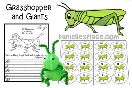 Grasshoppers and Giants - Joshua Bible Lesson