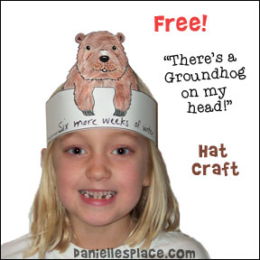 Groundhog Hat Craft