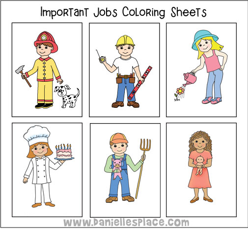 Work for the Lord Coloring Sheet