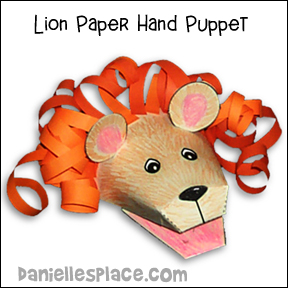 Lion Hand Puppet