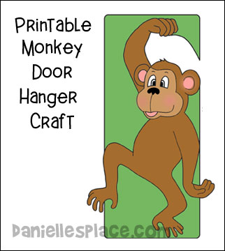 Monkey Door Hanger