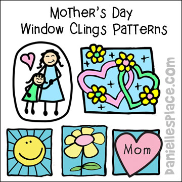 Mothers Day Window Cling
