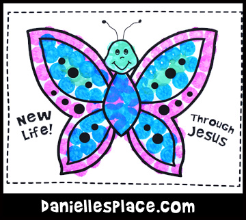 New Life Butterfly Craft