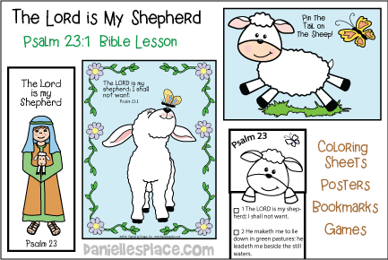 Psalm 23:1 - The Lord is My Shepherd
