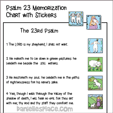 Bible Verse Memorization Poster