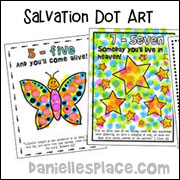 Salvation 123 Do-A-Dot Sheets