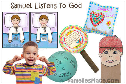 Samuel Listens to God Bible Lesson