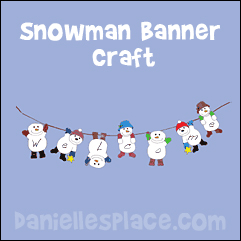 Snowman Garland