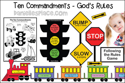 God's Rules - The Ten Commandments