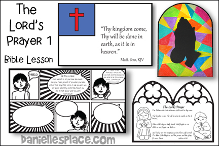 The Lord's Pray 1 BIble Lesson for Children
