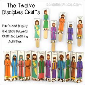 The Twelve Disciples Bible Lesson