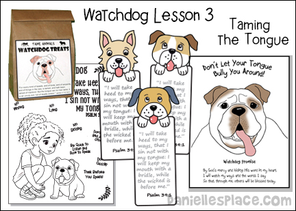 Watchdog Bible Lesson 3 - Taming the Tongue