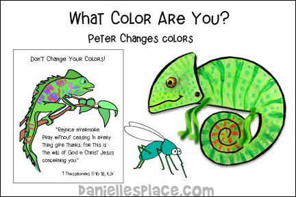 What Color Are You bible Lesson about Peter