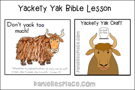 Yackety Yak Bible Lesson