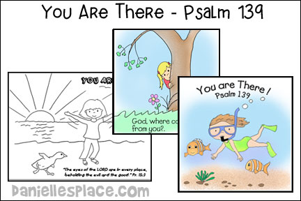 You ARe There - Psalm 139 Bible Lesson