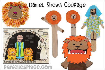 Daniel Shows Courage Bible Lesson