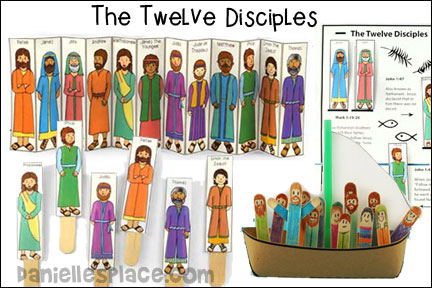 The Twelve Disciples Bible Lesson