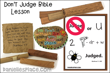 Don't Judge or you will be Judged Bible Lesson